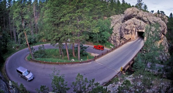 One of Iron Mountain Road s distinctive pigtail bridges. Photo by Chad Coppess. Click to enlarge photos.